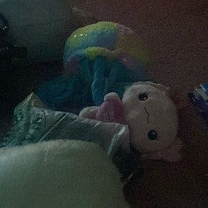 Big stuffed animal very fluffy